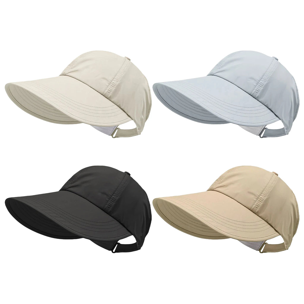 Wide-Brim Foldable Sun Hat