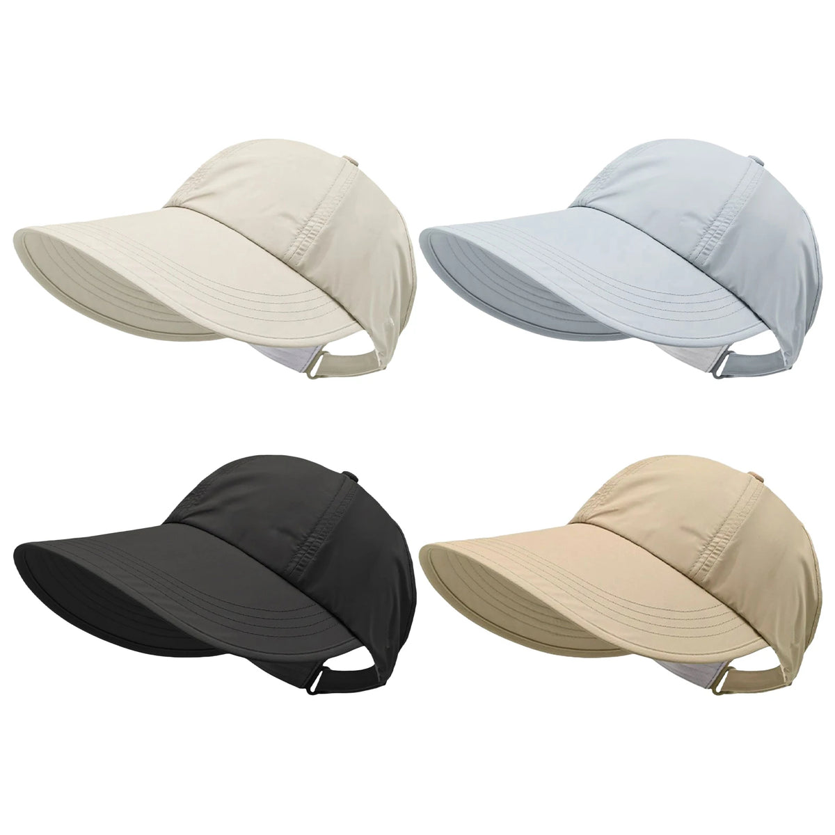 Wide-Brim Foldable Sun Hat