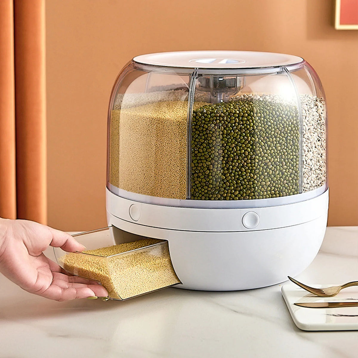 6-Grid Pantry Dispenser
