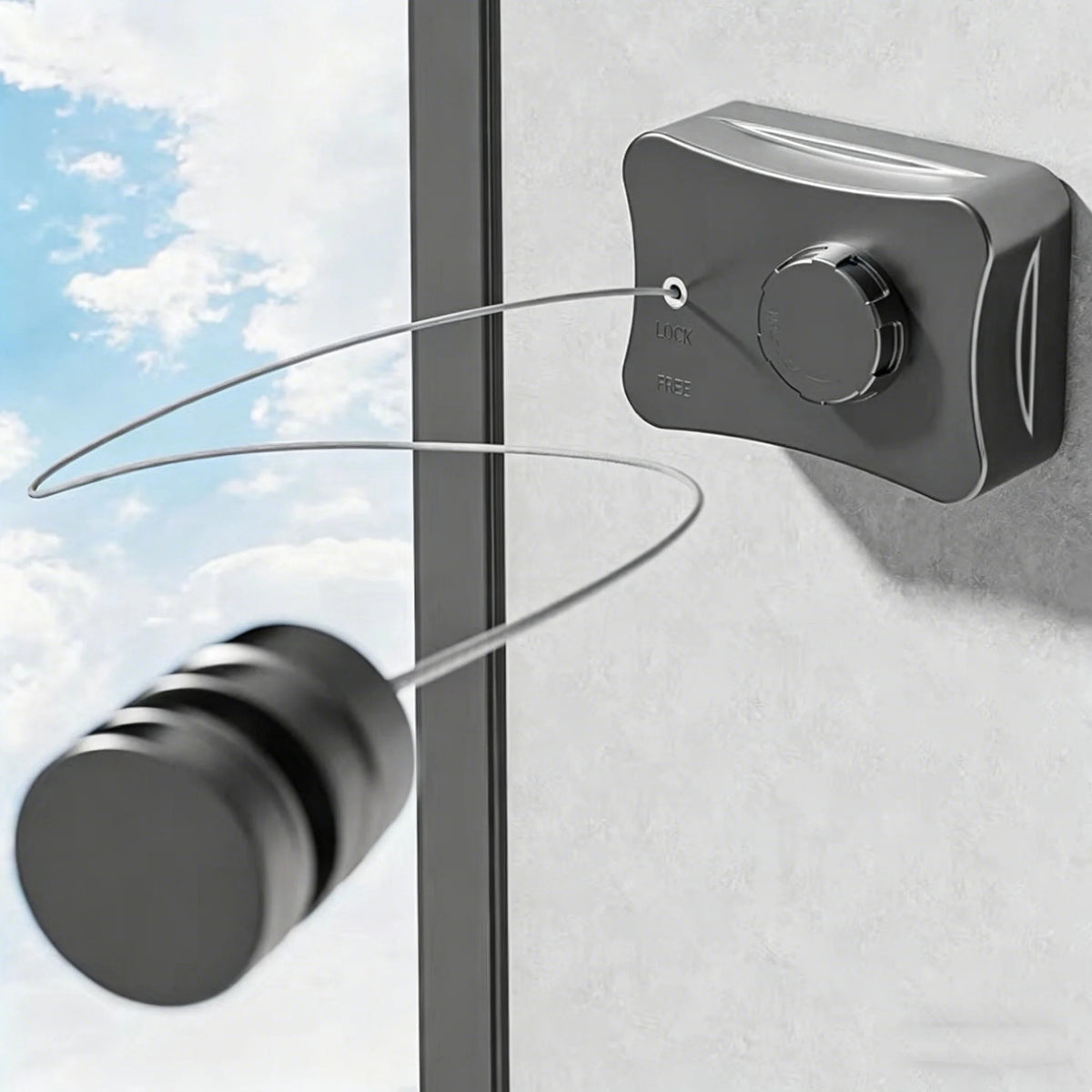Retractable Steel Clothesline