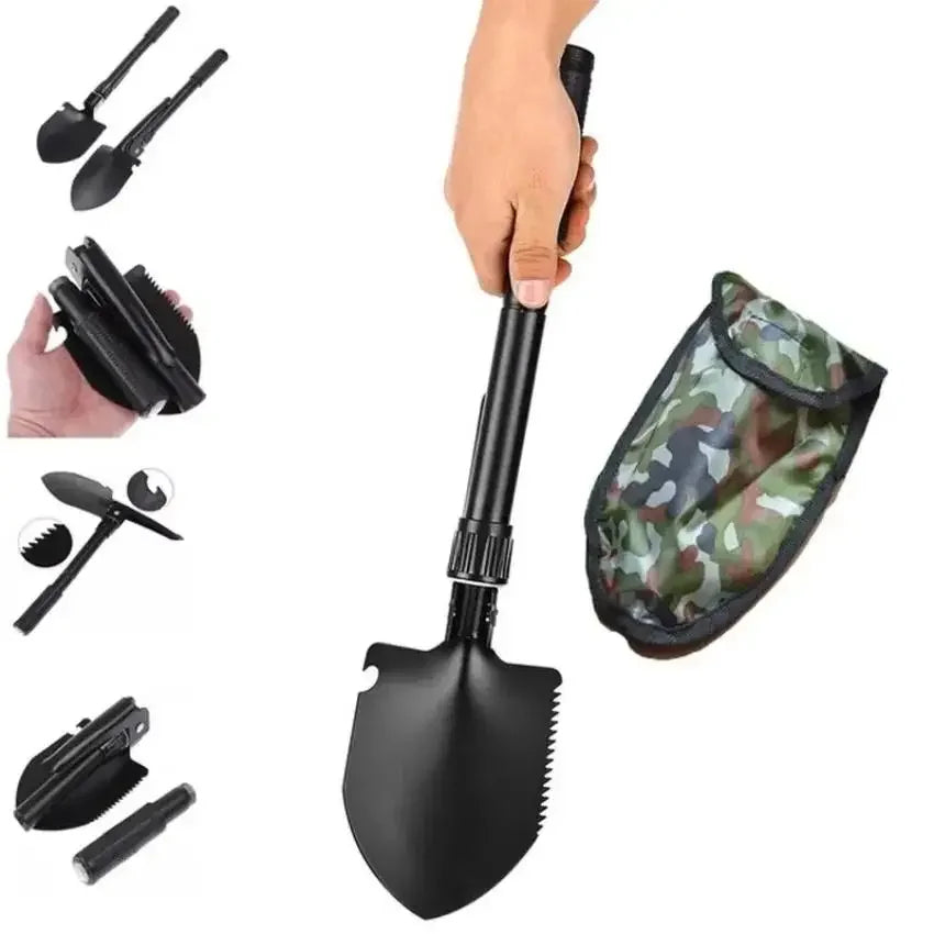 4-in-1 Survival Field Shovel