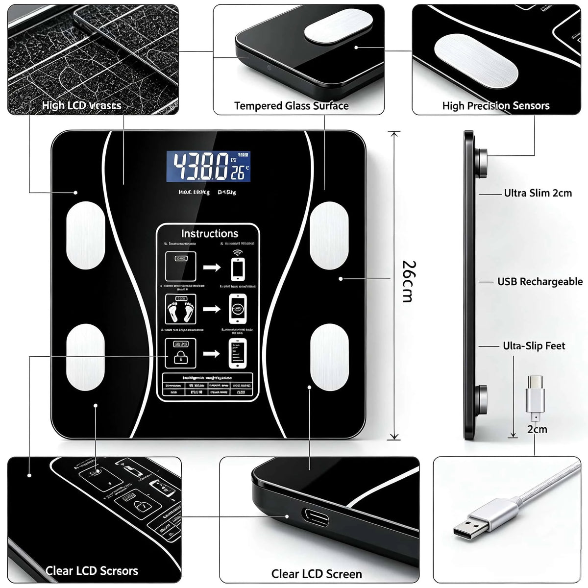 SmartComp Body Analyzer Scale
