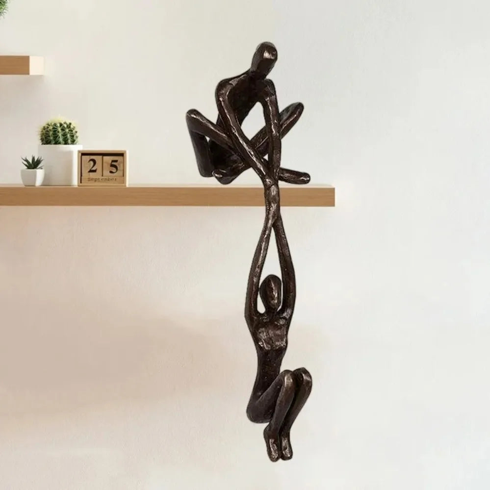 Dancing Couple Art Sculpture
