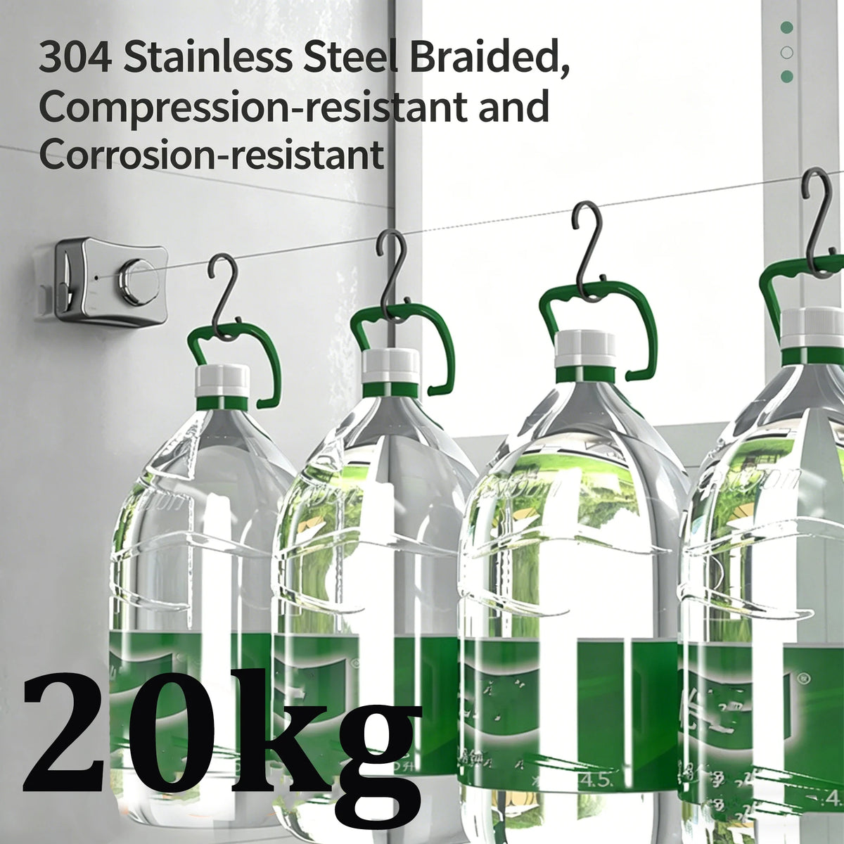 Retractable Steel Clothesline