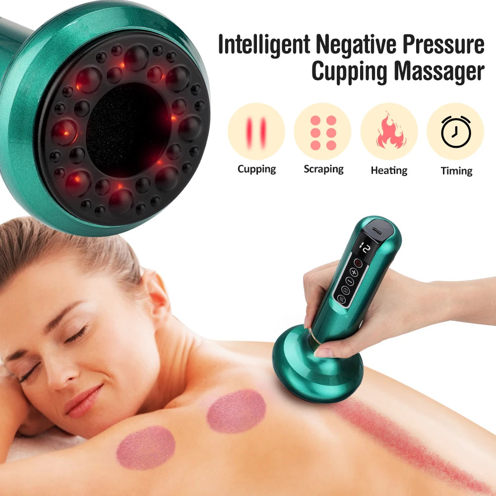 Vacuum Cupping & GuaSha Massager