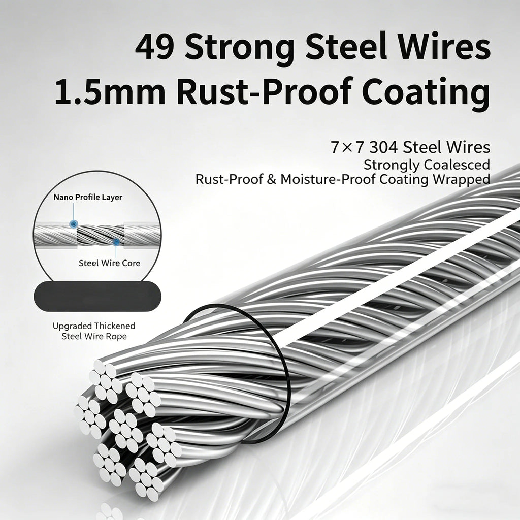 Retractable Steel Clothesline