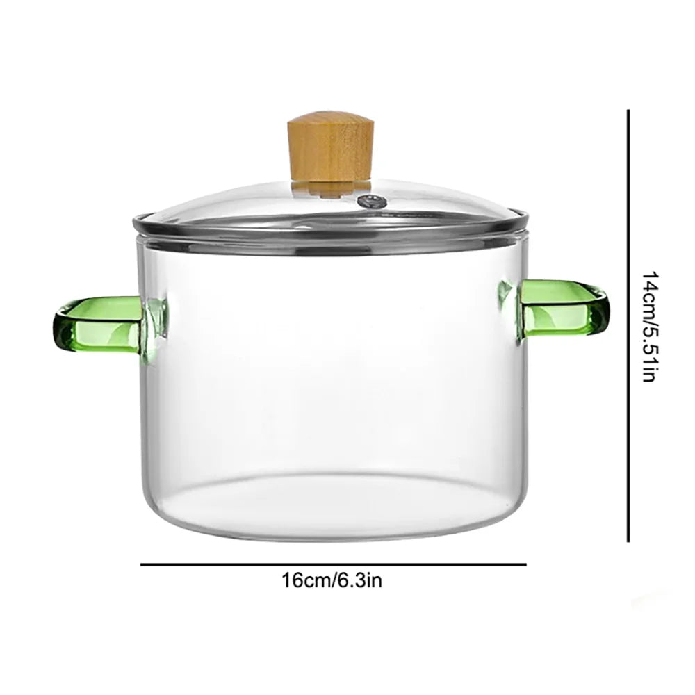 Borosilicate Glass Stew Pot