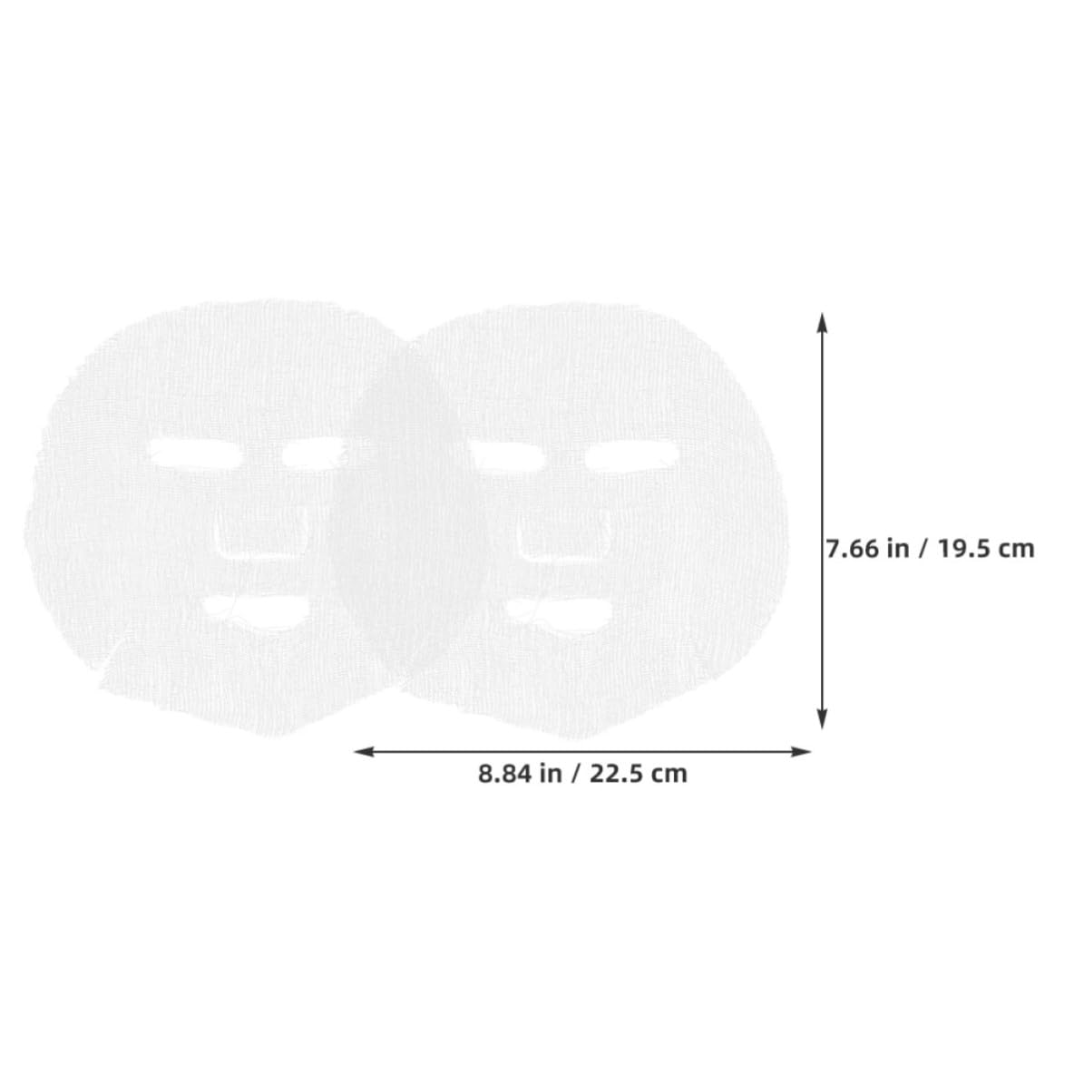Pure Gauze Facial Masks, 100-Pack