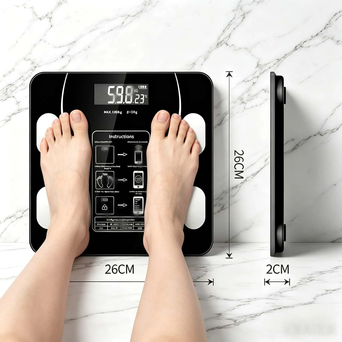SmartComp Body Analyzer Scale