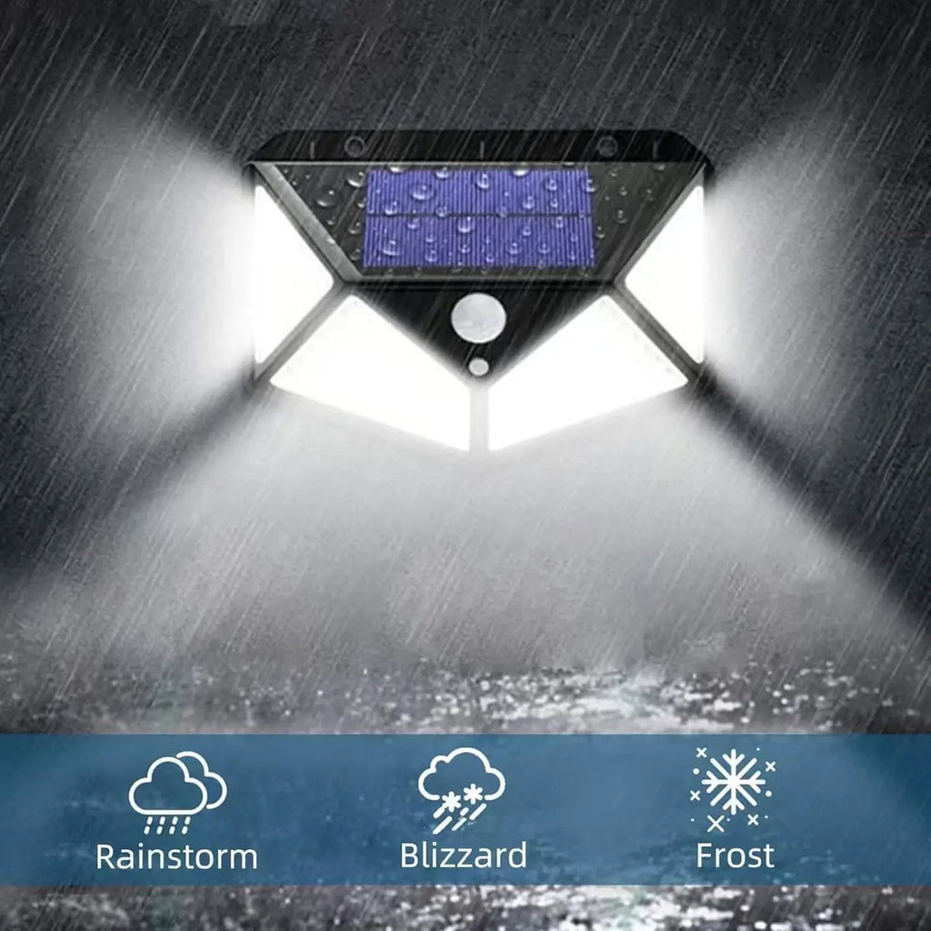 Motion-Sensor Solar Wall Lights