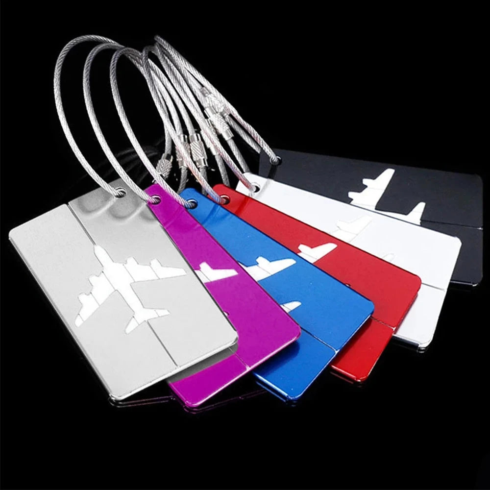 Aviator Aluminium Luggage Tags