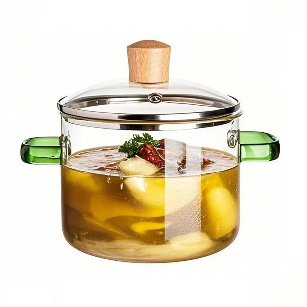 Borosilicate Glass Stew Pot