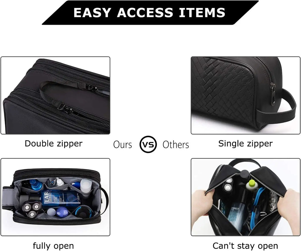 Multi-Pocket Grooming Wash Bag