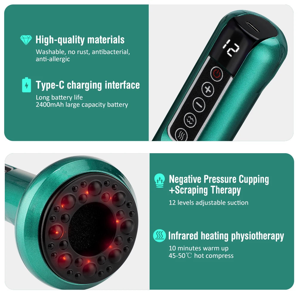 Vacuum Cupping & GuaSha Massager