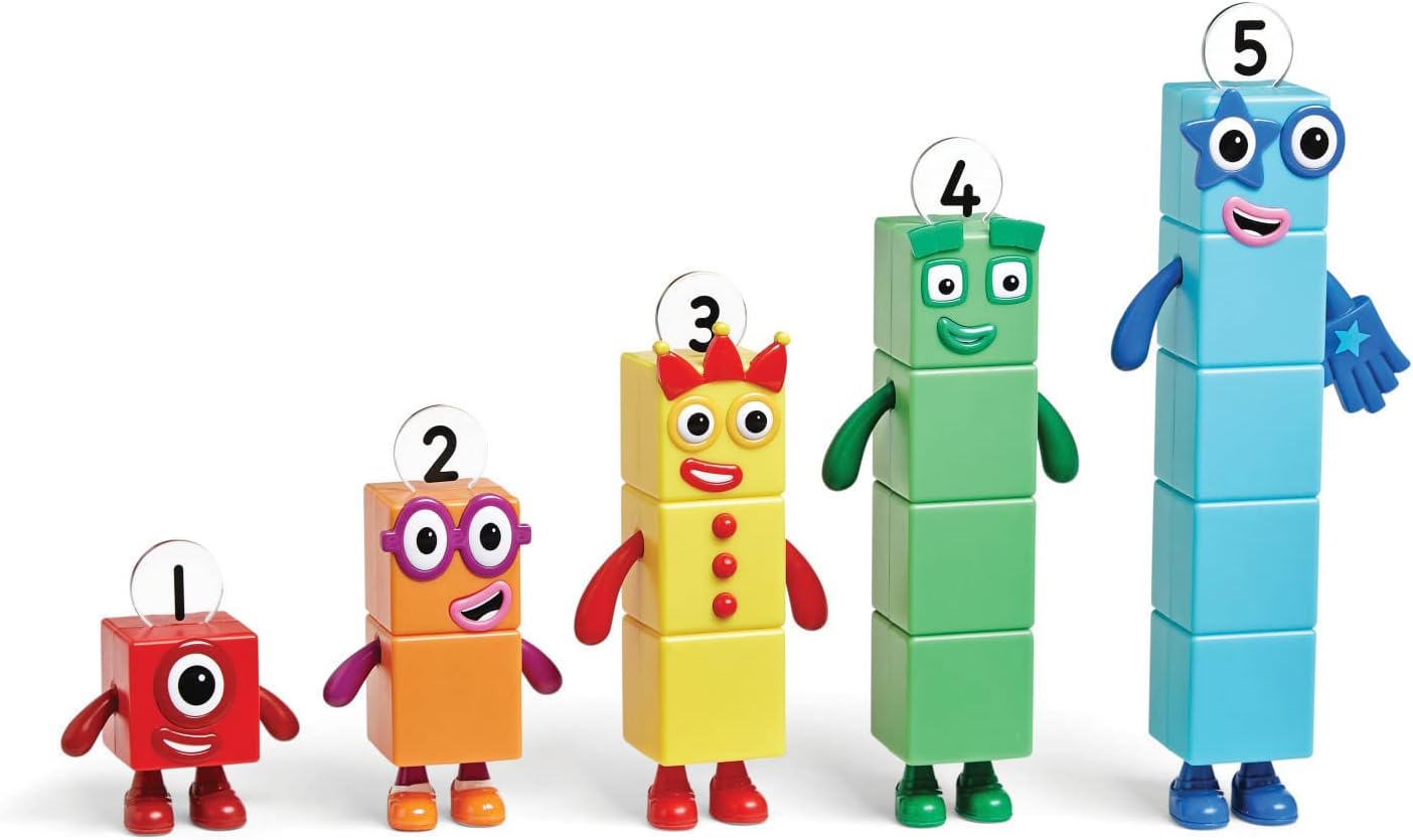 Learning Resources Numberblocks Friends One To Five Figures Ages 3+ | Encourage Imaginative Play, Character Adventures Support Number Recognition, Counting Confidence And Storytelling