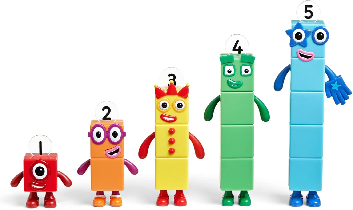 Learning Resources Numberblocks Friends One To Five Figures Ages 3+ | Encourage Imaginative Play, Character Adventures Support Number Recognition, Counting Confidence And Storytelling