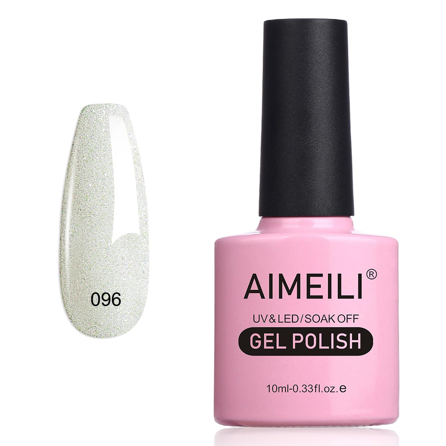 AIMEILI Gel Nail Polish, UV LED Soak Off Nail Art Manicure Pedicure Ideal for Salon Studios & Home Use, Long Lasting & Easy to Apply - (464) 10ml