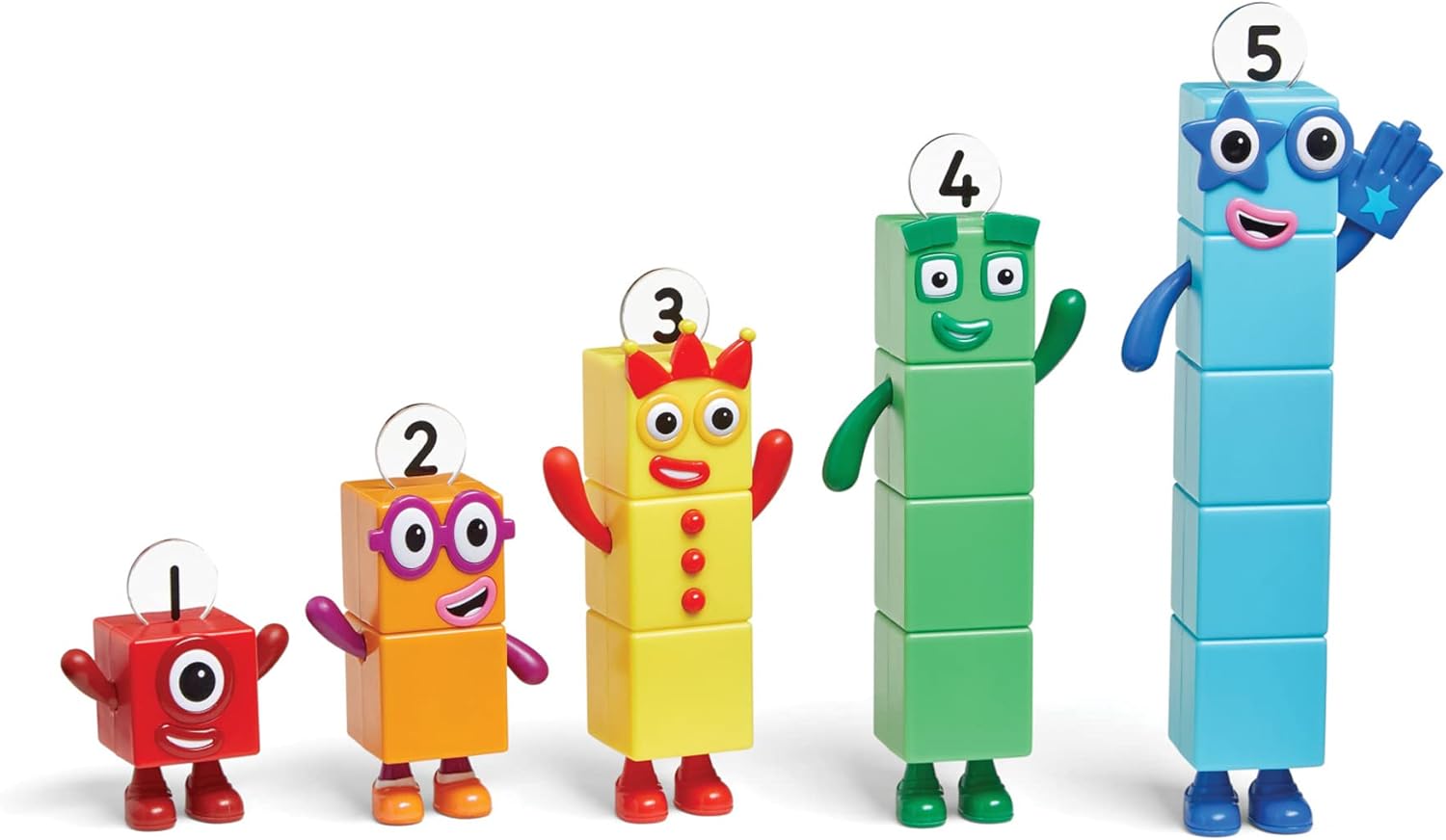 Learning Resources Numberblocks Friends One To Five Figures Ages 3+ | Encourage Imaginative Play, Character Adventures Support Number Recognition, Counting Confidence And Storytelling
