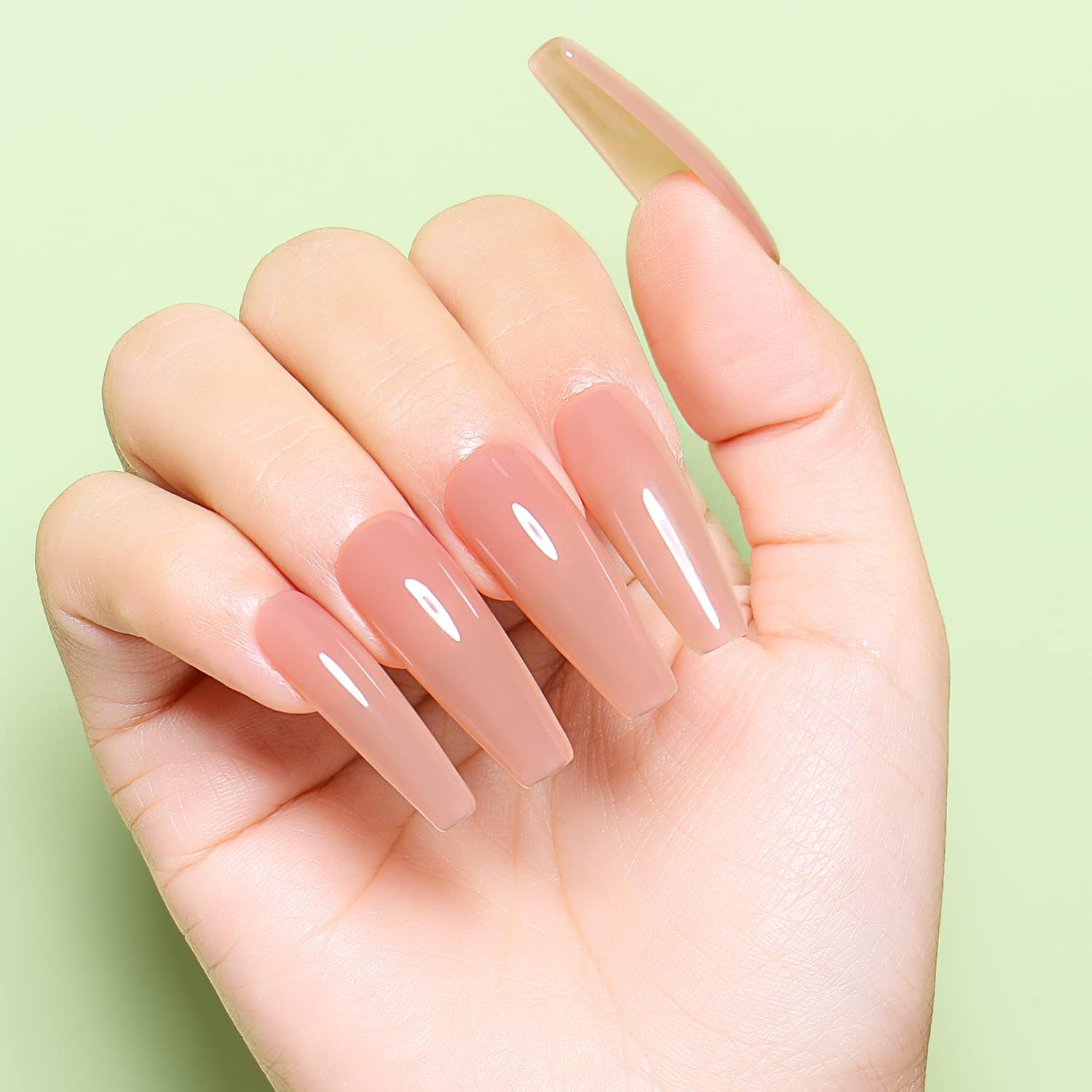 AIMEILI Gel Nail Polish, UV LED Soak Off Nail Art Manicure Pedicure Ideal for Salon Studios & Home Use, Long Lasting & Easy to Apply - (464) 10ml