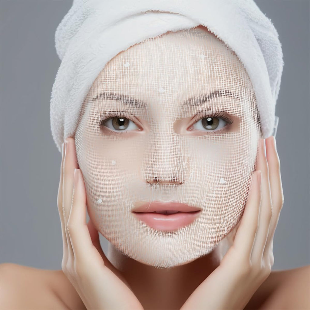Pure Gauze Facial Masks, 100-Pack