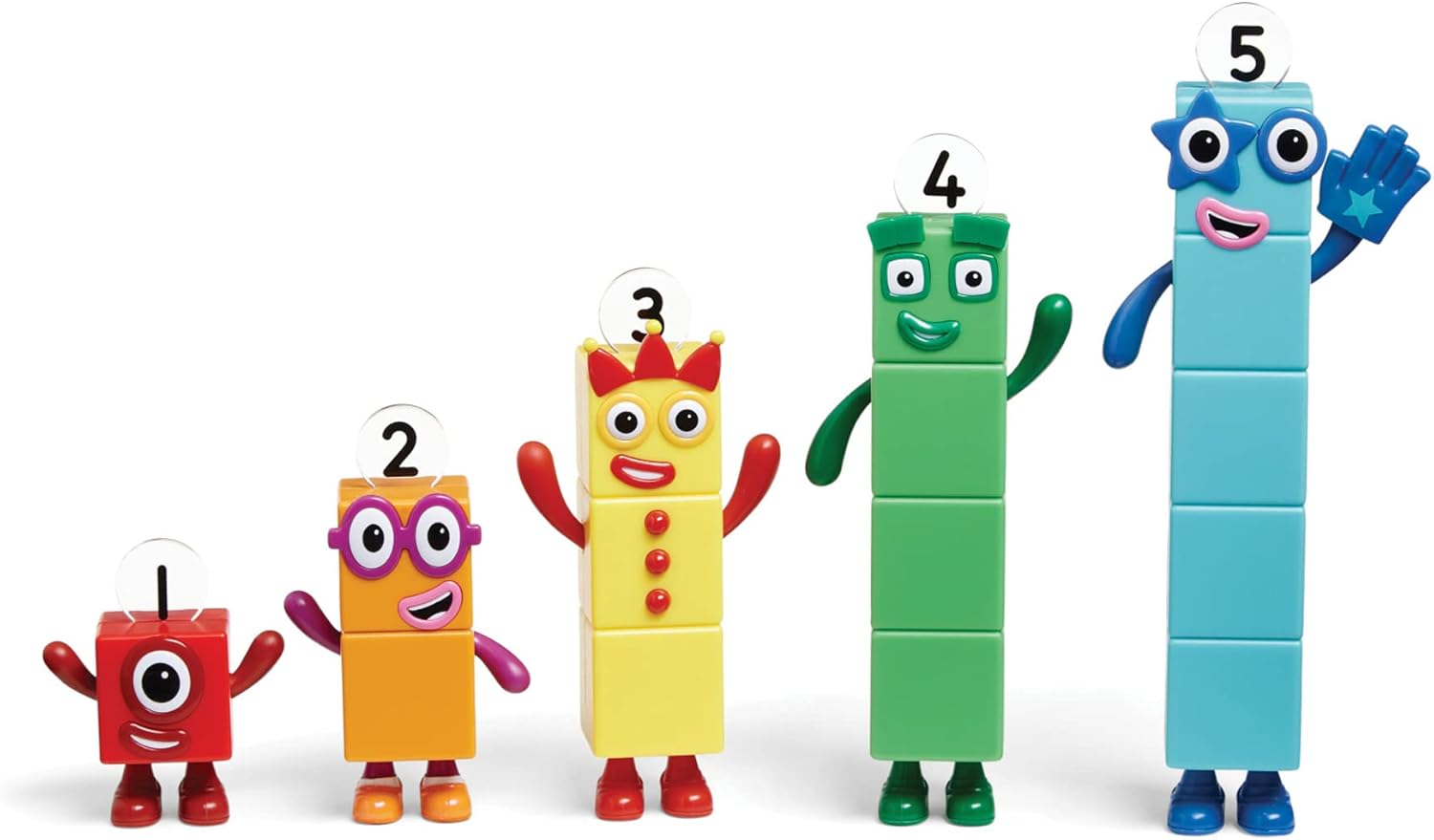 Learning Resources Numberblocks Friends One To Five Figures Ages 3+ | Encourage Imaginative Play, Character Adventures Support Number Recognition, Counting Confidence And Storytelling