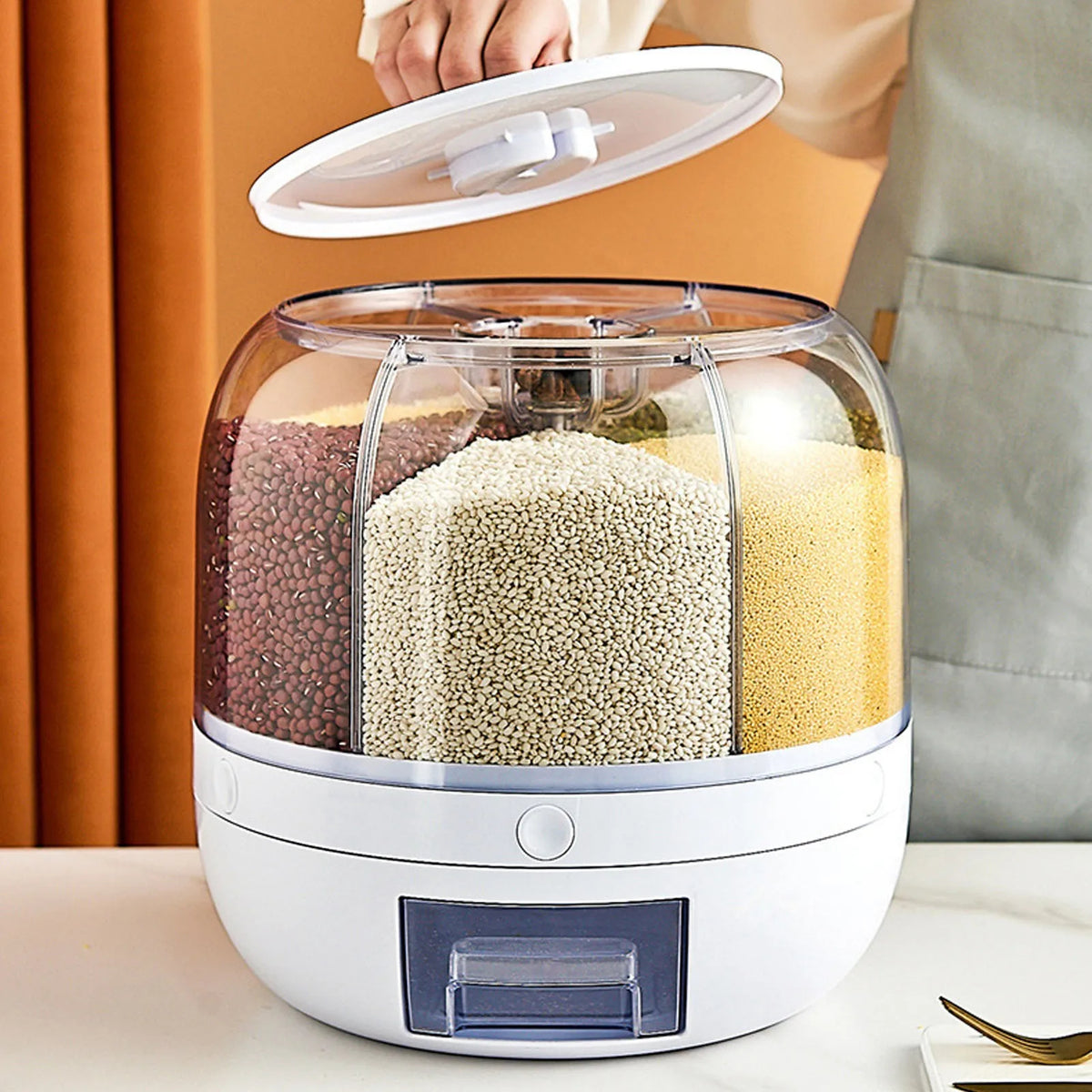 6-Grid Pantry Dispenser