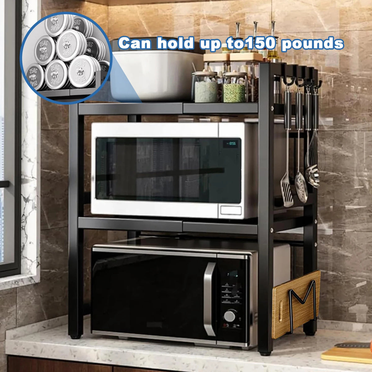 Expandable Counter Shelf, 2-Tier