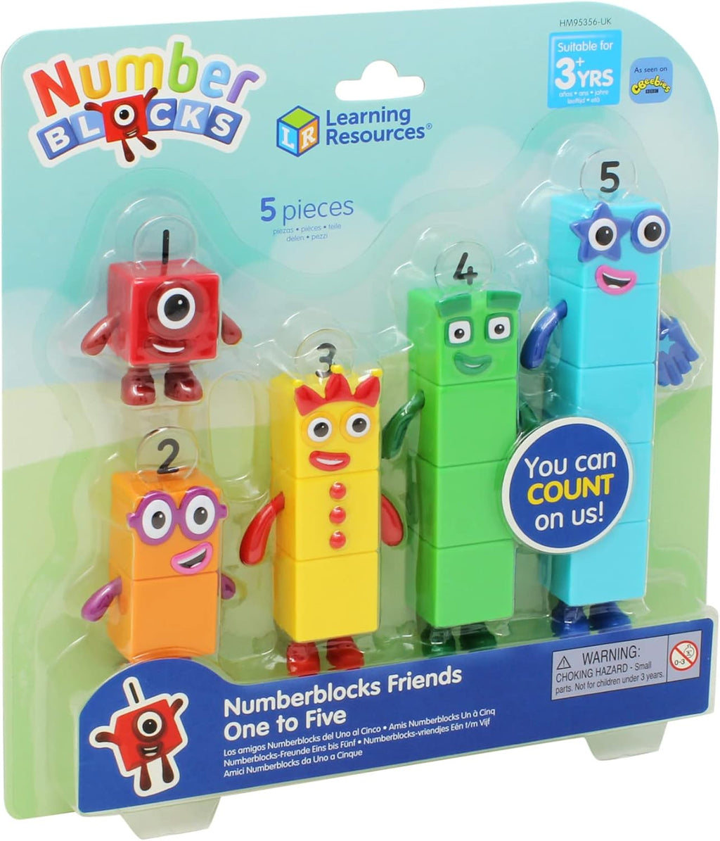 Learning Resources Numberblocks Friends One To Five Figures Ages 3+ | Encourage Imaginative Play, Character Adventures Support Number Recognition, Counting Confidence And Storytelling