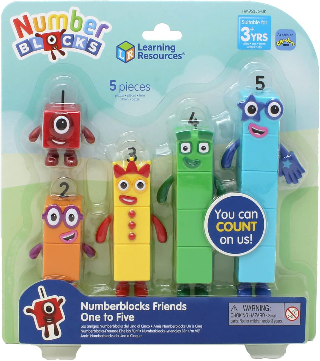 Learning Resources Numberblocks Friends One To Five Figures Ages 3+ | Encourage Imaginative Play, Character Adventures Support Number Recognition, Counting Confidence And Storytelling