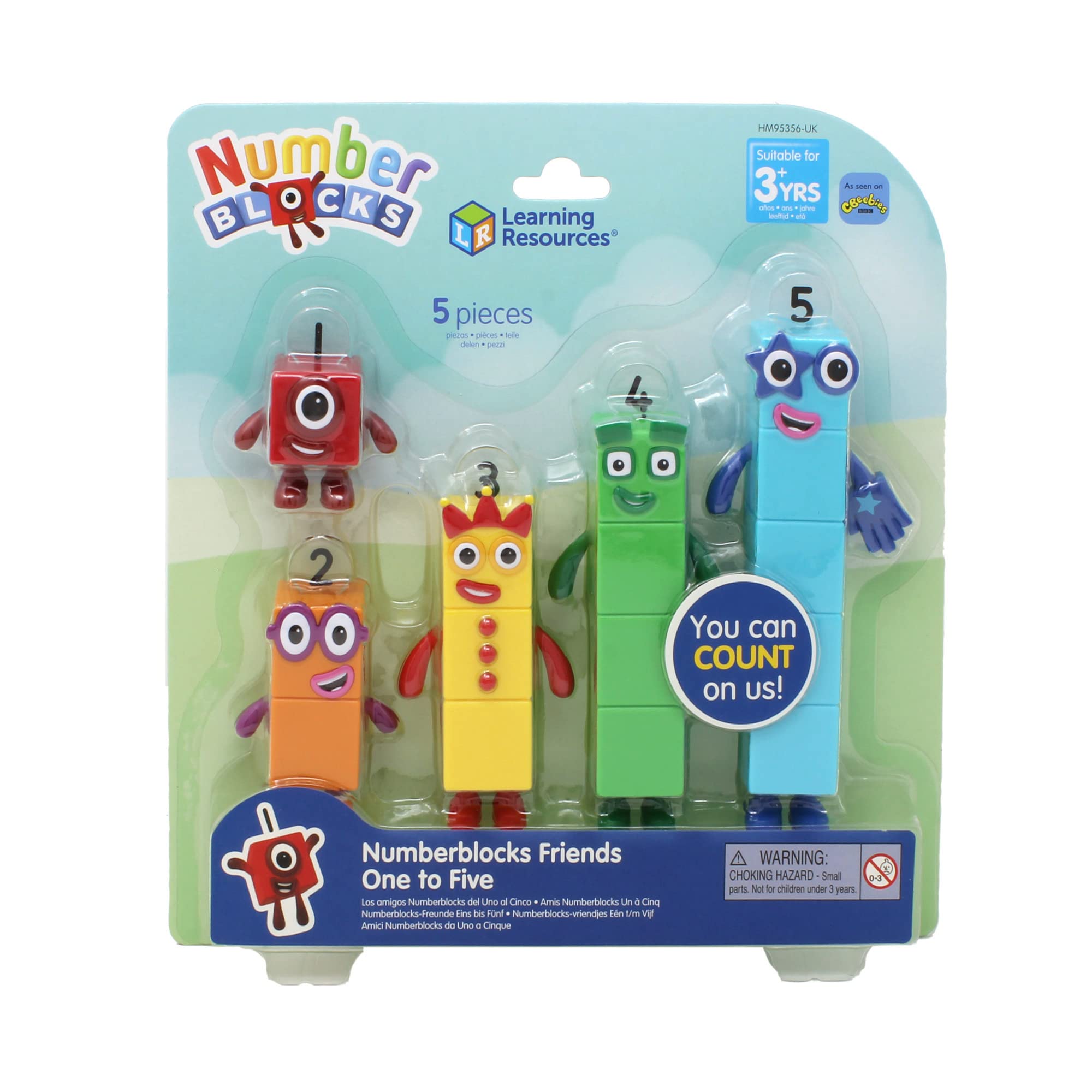 Learning Resources Numberblocks Friends One To Five Figures Ages 3+ | Encourage Imaginative Play, Character Adventures Support Number Recognition, Counting Confidence And Storytelling