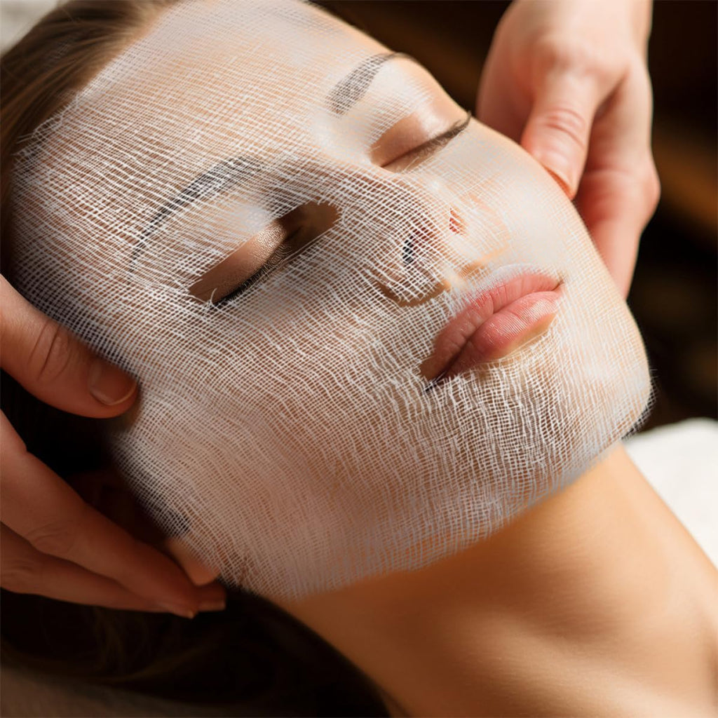 Pure Gauze Facial Masks, 100-Pack