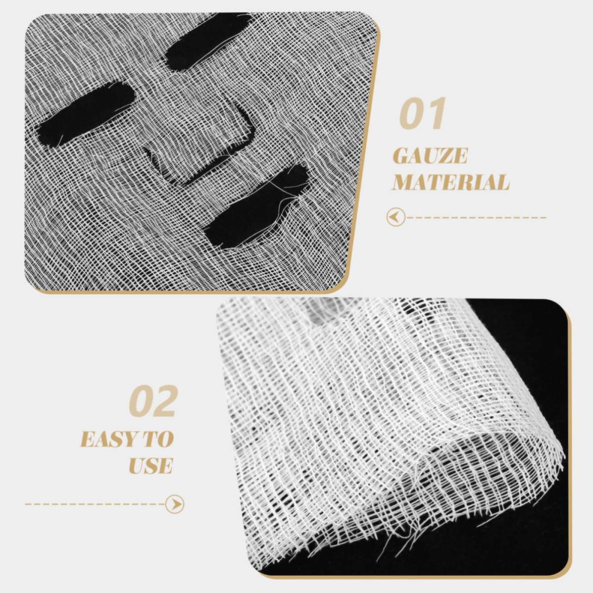 Pure Gauze Facial Masks, 100-Pack