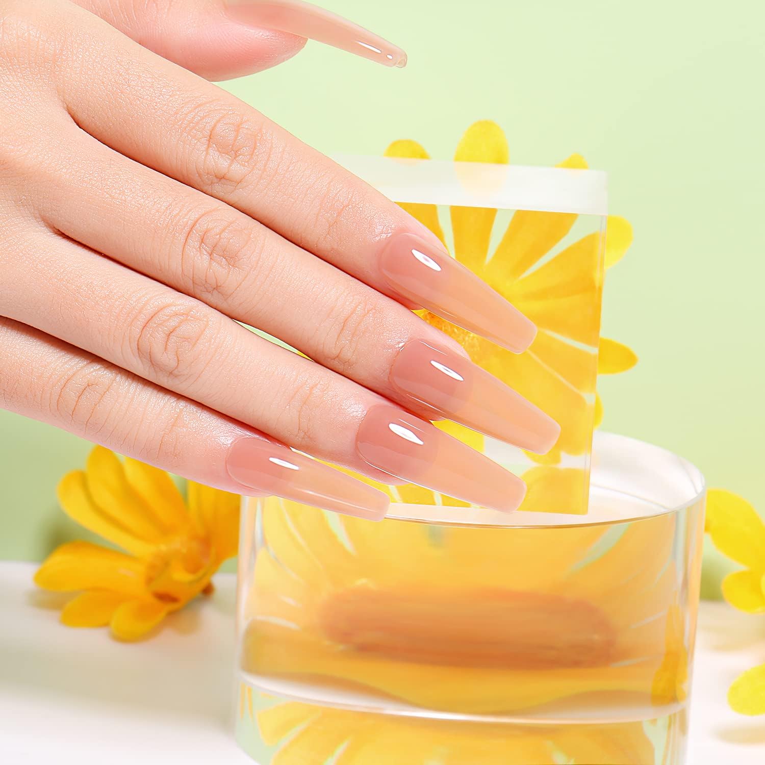 AIMEILI Gel Nail Polish, UV LED Soak Off Nail Art Manicure Pedicure Ideal for Salon Studios & Home Use, Long Lasting & Easy to Apply - (464) 10ml