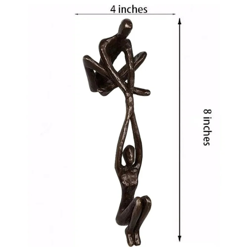 Dancing Couple Art Sculpture