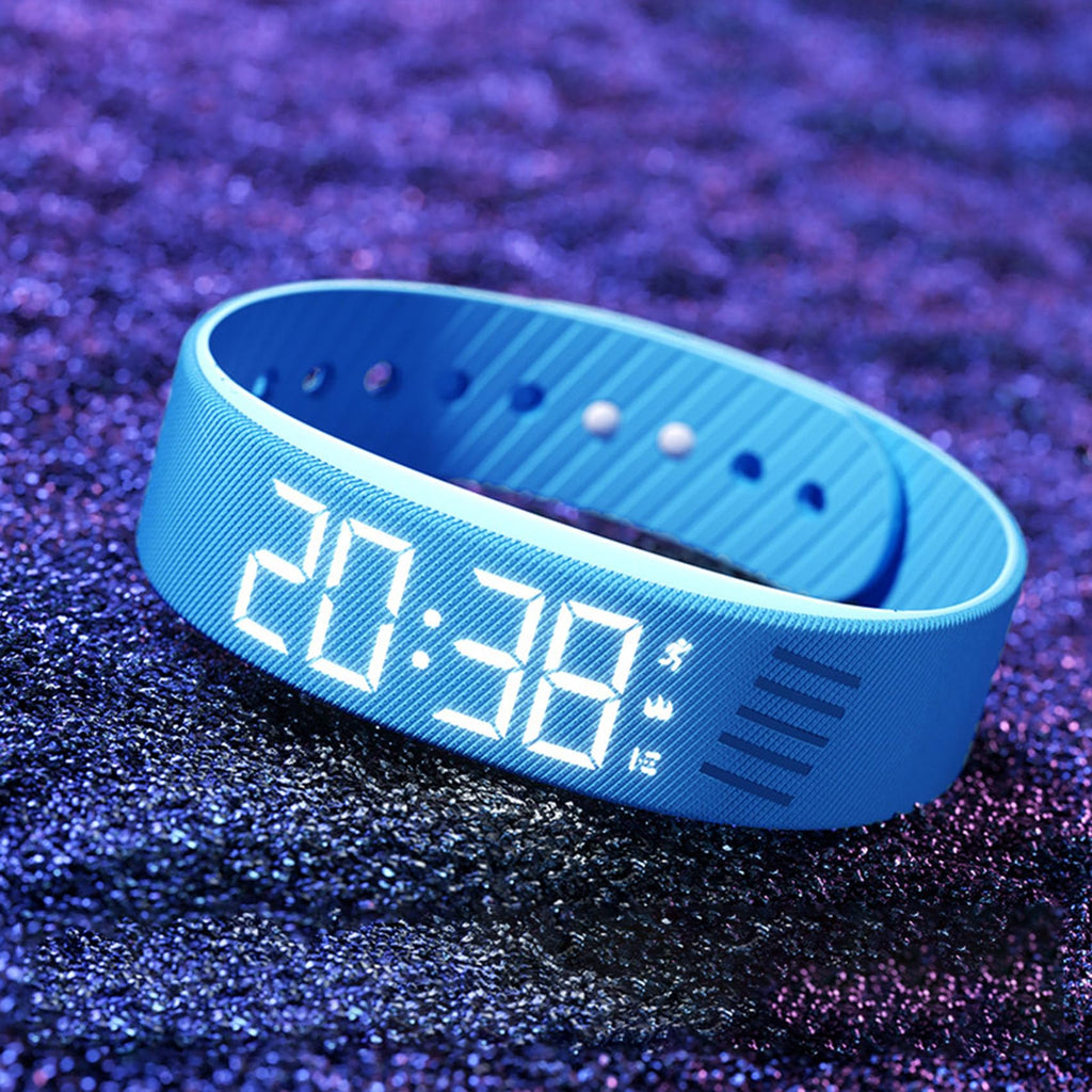 Histrips Onyx Vibration Alarm - Strong Vibration Sleep Watch for Deep Sleepers, Adjustable Intensity, Comfortable Strap, Long Battery Life, Small ＆ Portable, Don't Disturb Others (Black)