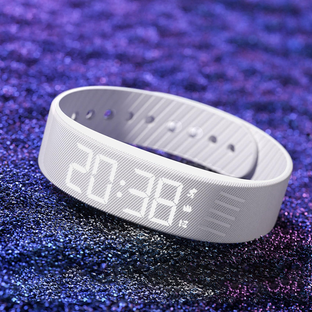 Histrips Onyx Vibration Alarm - Strong Vibration Sleep Watch for Deep Sleepers, Adjustable Intensity, Comfortable Strap, Long Battery Life, Small ＆ Portable, Don't Disturb Others (Black)