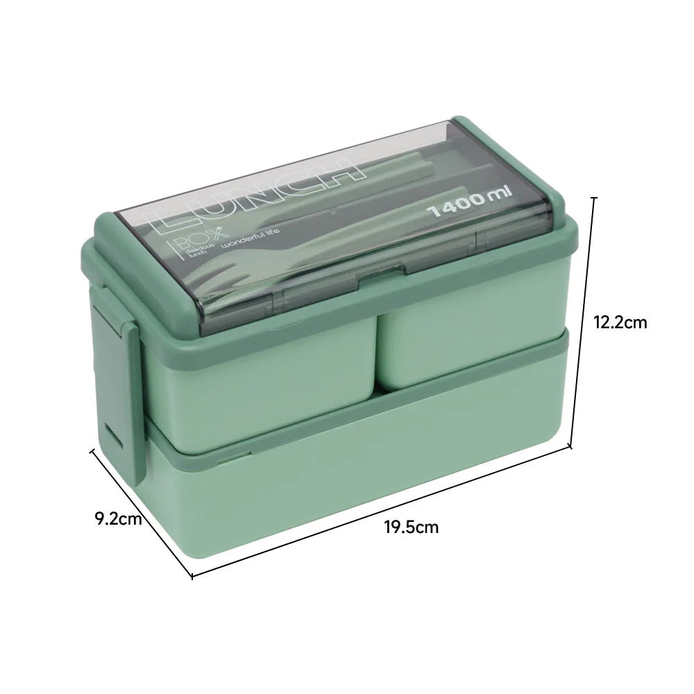 Voltsify Dual-Layer Bento Box