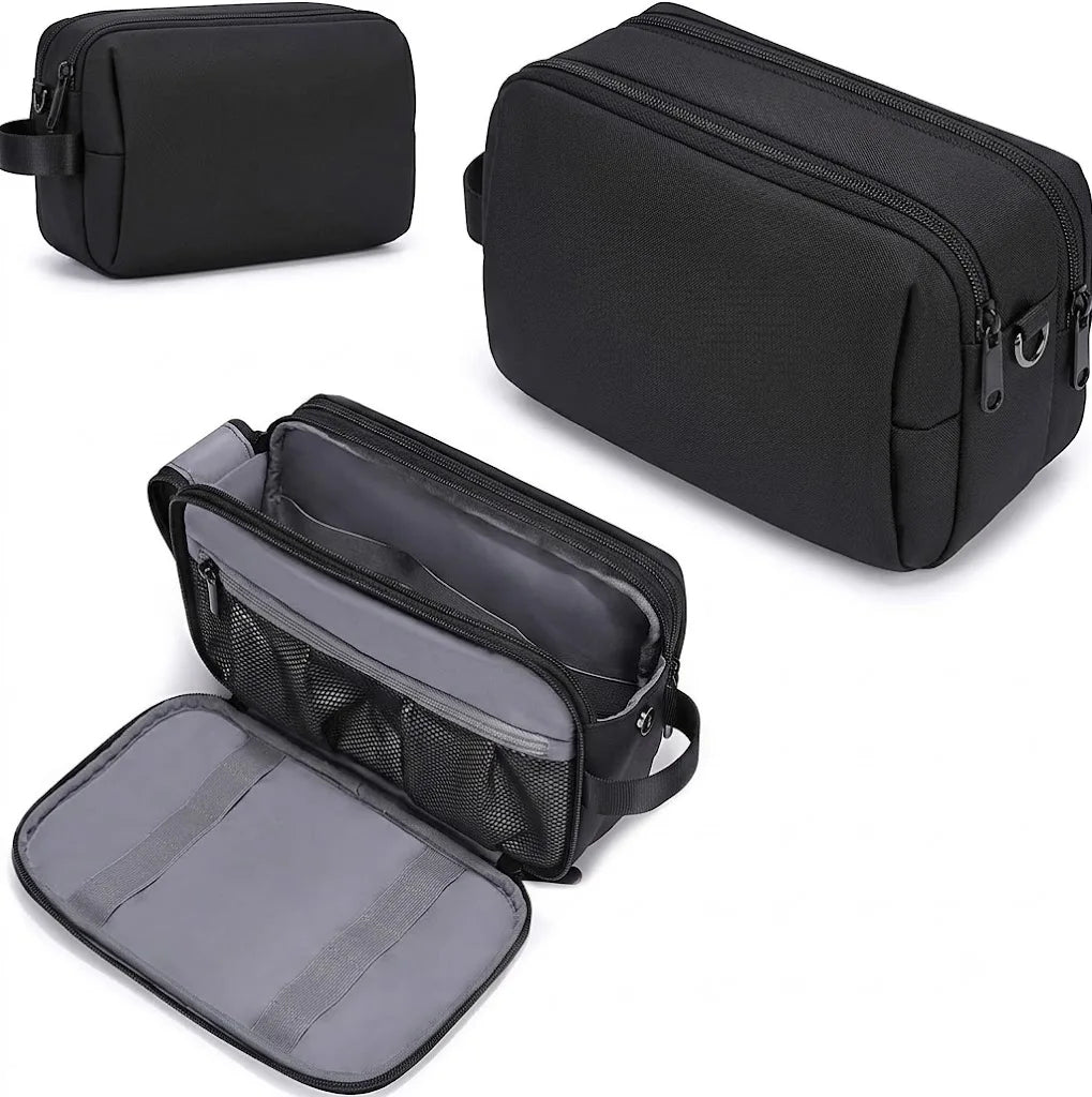 Multi-Pocket Grooming Wash Bag
