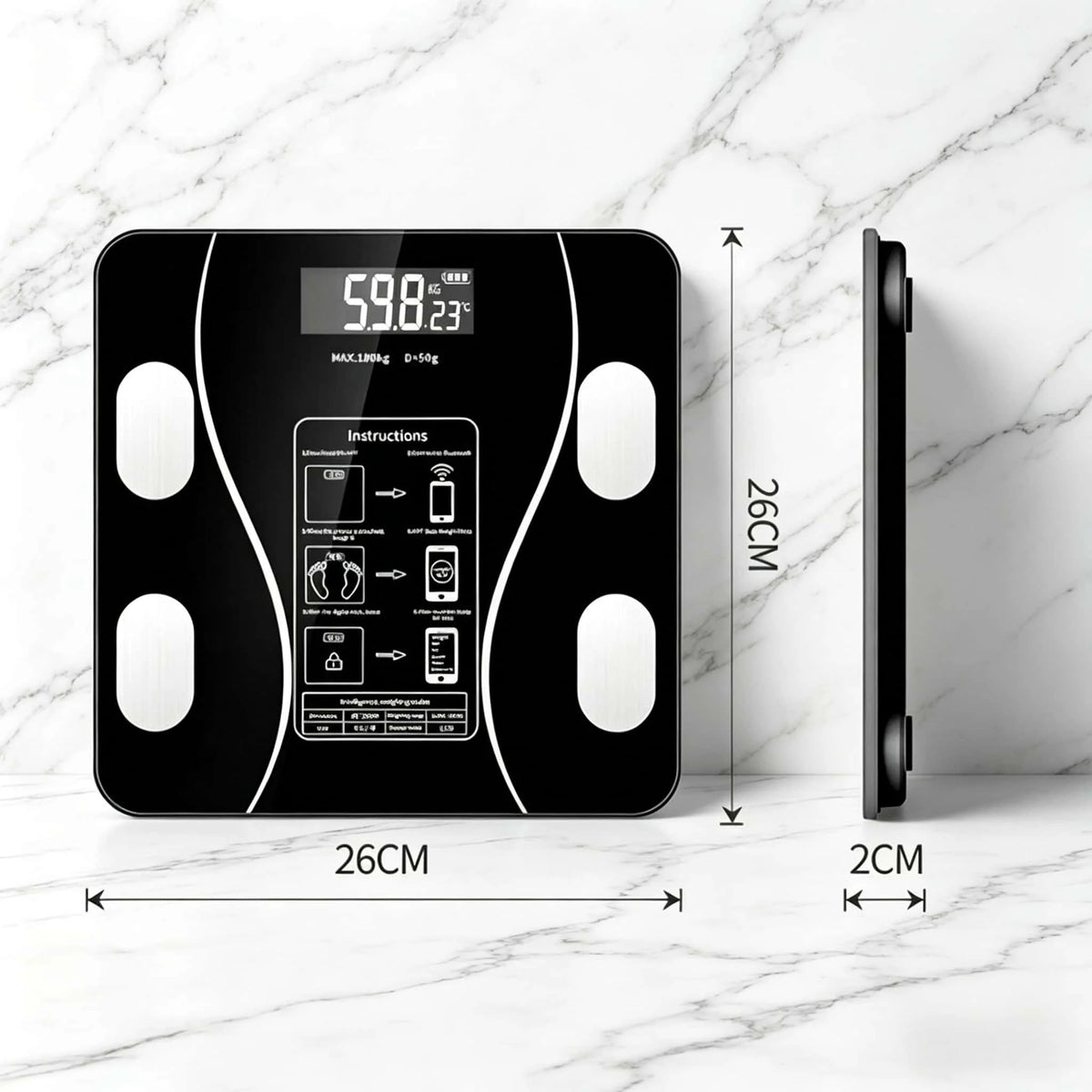 SmartComp Body Analyzer Scale